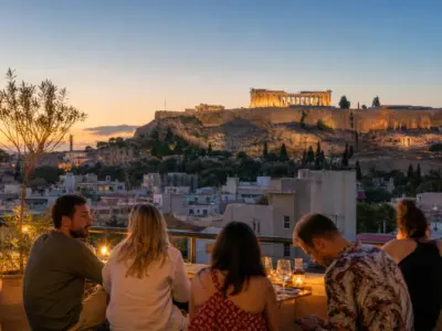 Immagine editoriale di Atene, Grecia, per organizzare un viaggio di gruppo