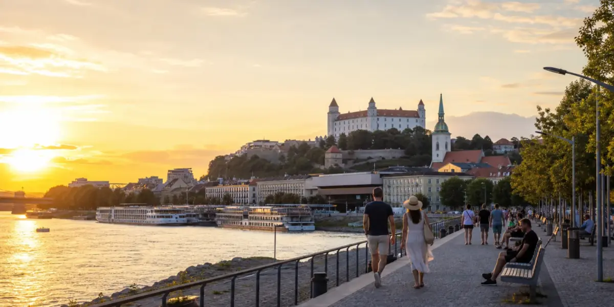 Immagine editoriale di Bratislava, Slovacchia, per organizzare un viaggio di gruppo