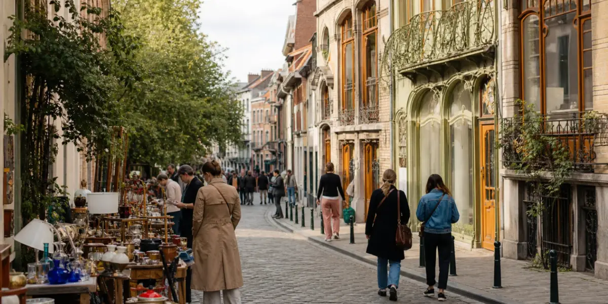 Immagine editoriale di Bruxelles, Belgio, per organizzare un viaggio di gruppo