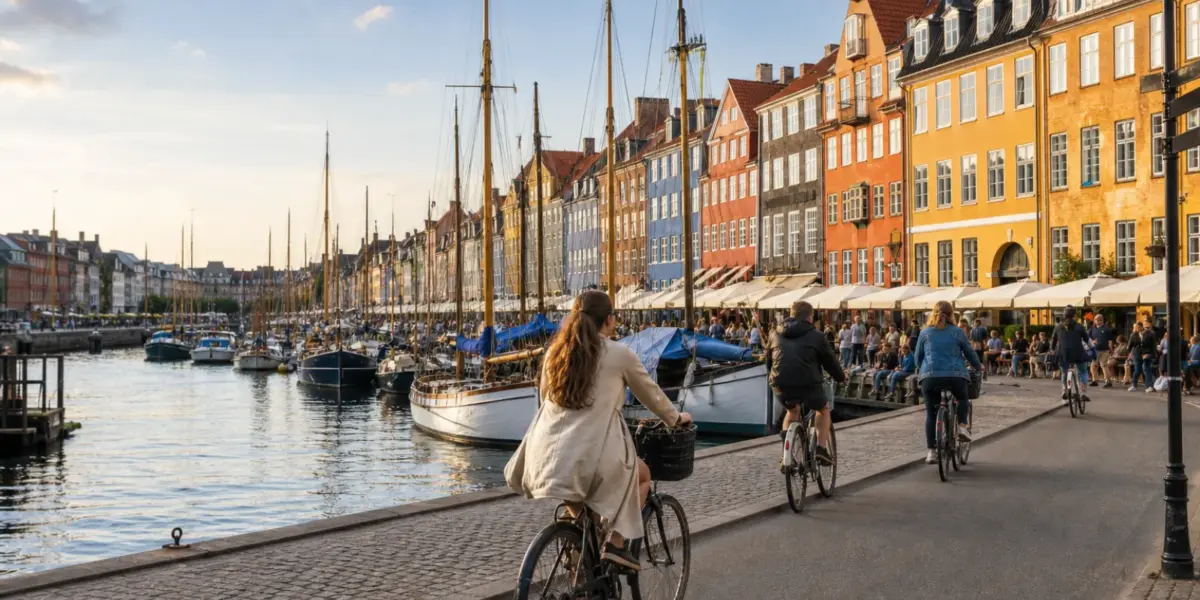 Immagine editoriale di Copenaghen, Danimarca, per organizzare un viaggio di gruppo