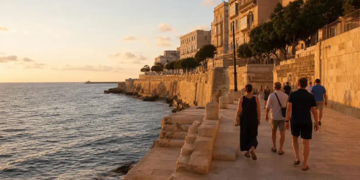 Immagine editoriale di La Valletta, Malta, per organizzare un viaggio di gruppo