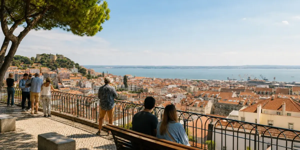 Immagine editoriale di Lisbona, Portogallo, per organizzare un viaggio di gruppo