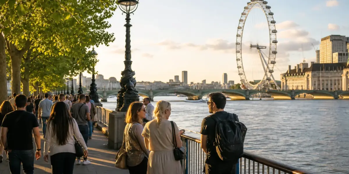 Immagine editoriale di Londra, Regno Unito, per organizzare un viaggio di gruppo