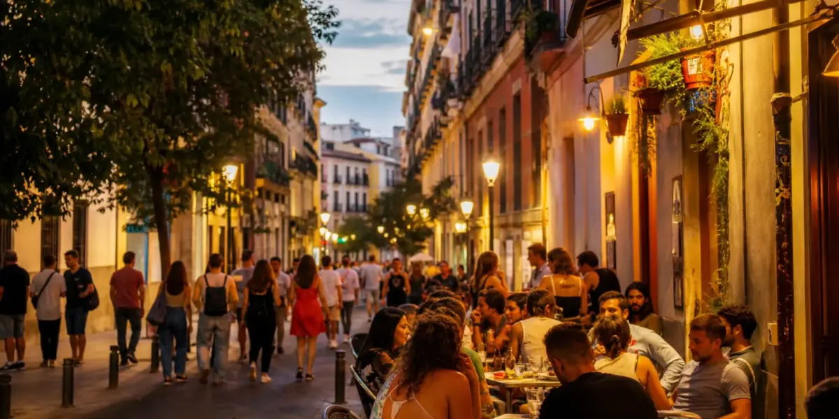 Immagine editoriale di Madrid, Spagna, per organizzare un viaggio di gruppo
