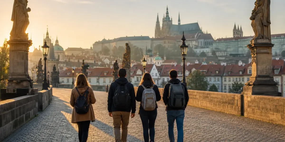 Immagine editoriale di Praga, Repubblica Ceca, per organizzare un viaggio di gruppo