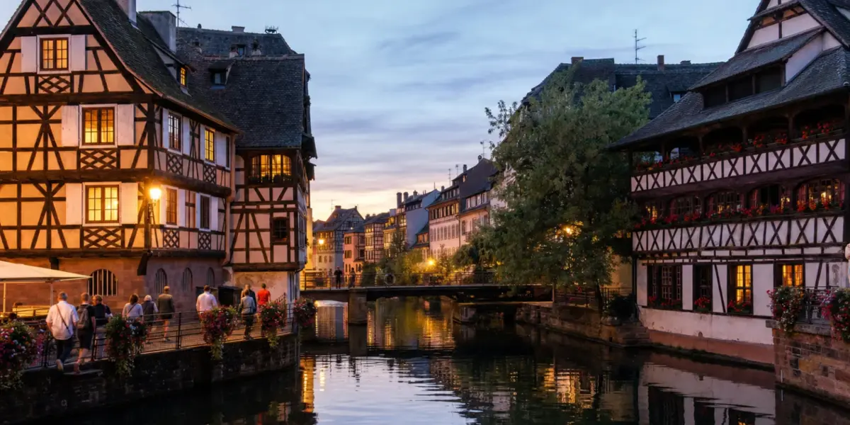 Immagine editoriale di Strasburgo, Francia, per organizzare un viaggio di gruppo