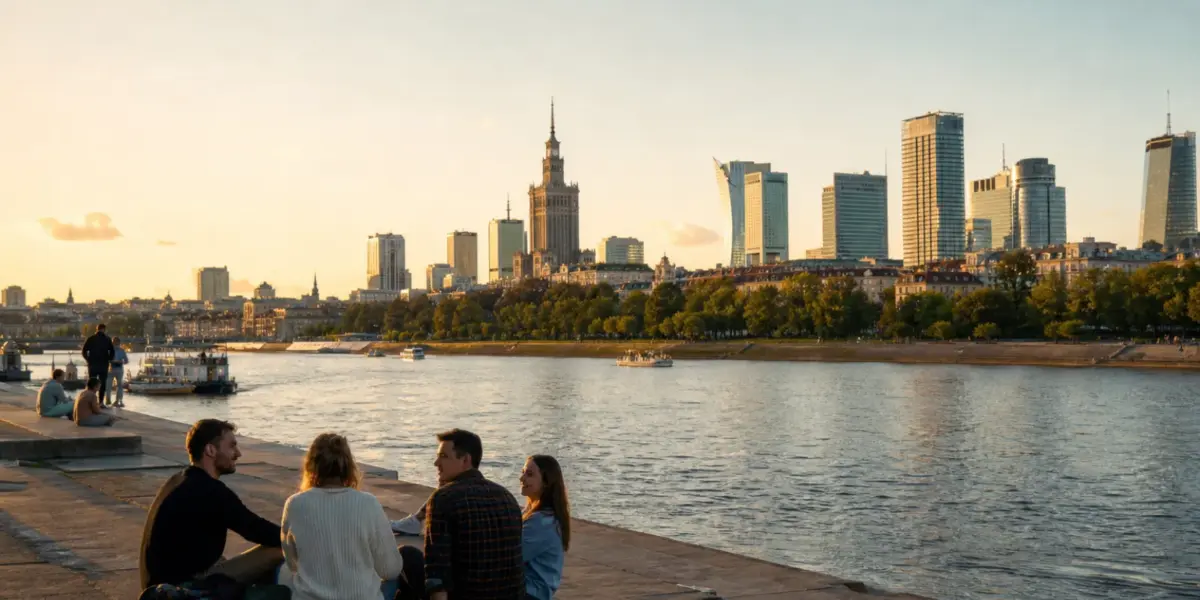 Immagine editoriale di Varsavia, Polonia, per organizzare un viaggio di gruppo
