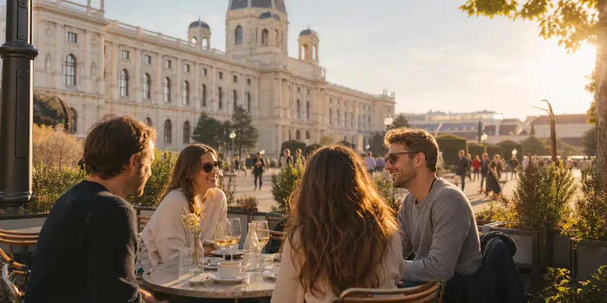 Immagine editoriale di Vienna, Austria, per organizzare un viaggio di gruppo