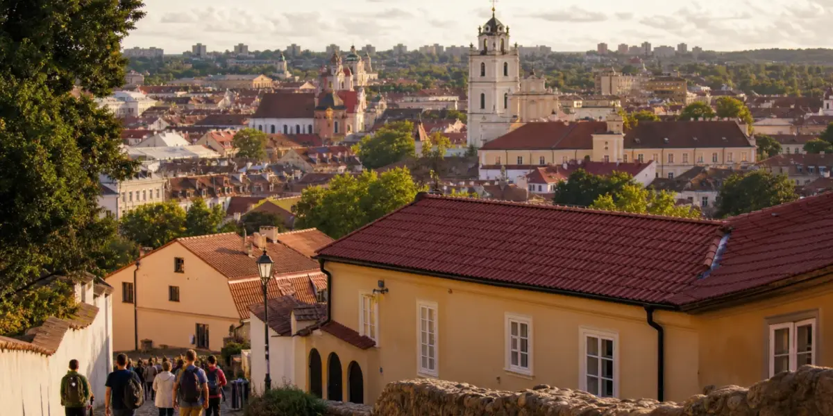 Immagine editoriale di Vilnius, Lituania, per organizzare un viaggio di gruppo