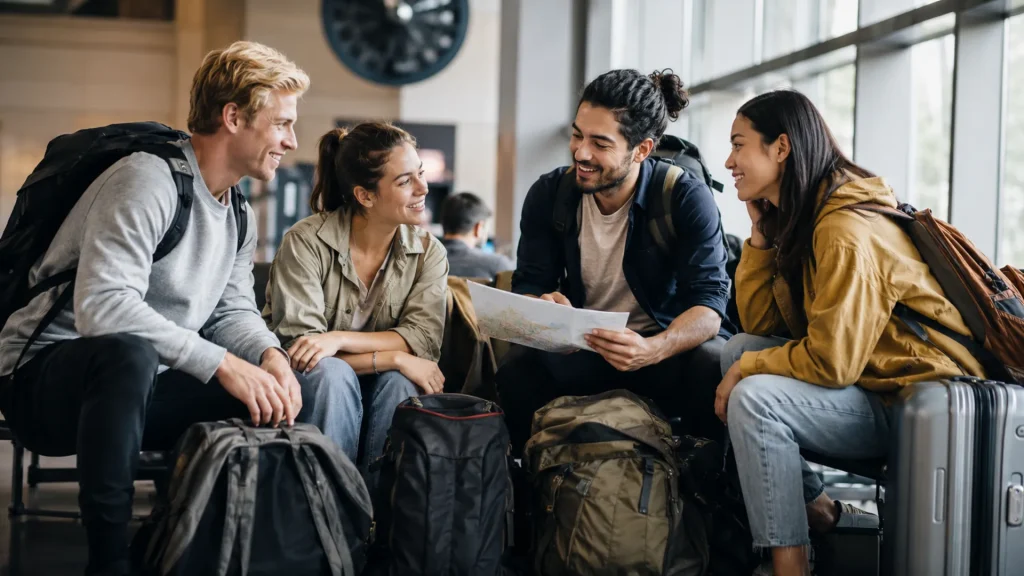 Amici Viaggiatori Mappa Aeroporto