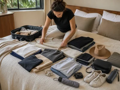 Capsule wardrobe da viaggio: vestirsi bene con pochi capi