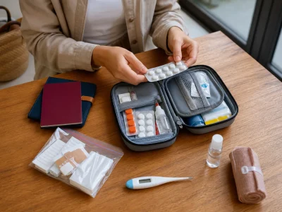Kit salute da viaggio: come prepararlo con buon senso