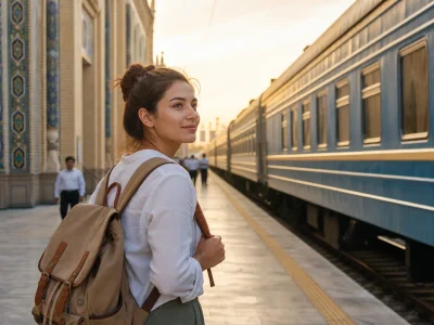 Uzbekistan in treno: cupole, mercati e notti nel deserto