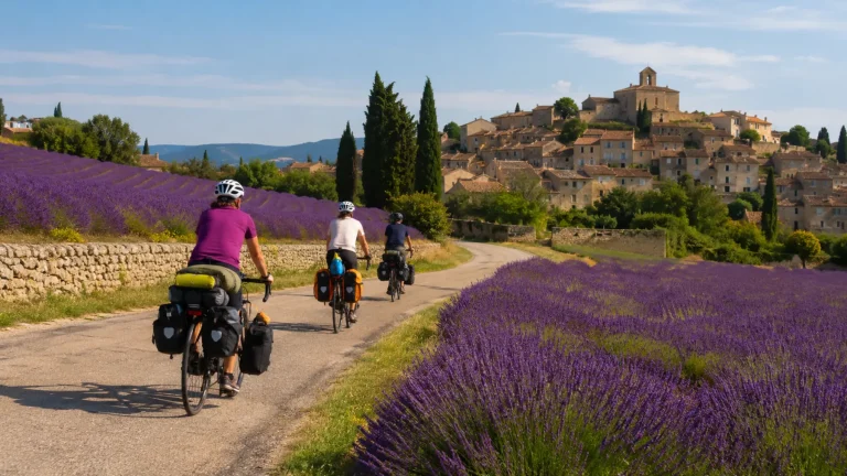 Provenza Lavanda Bicicletta Villaggi