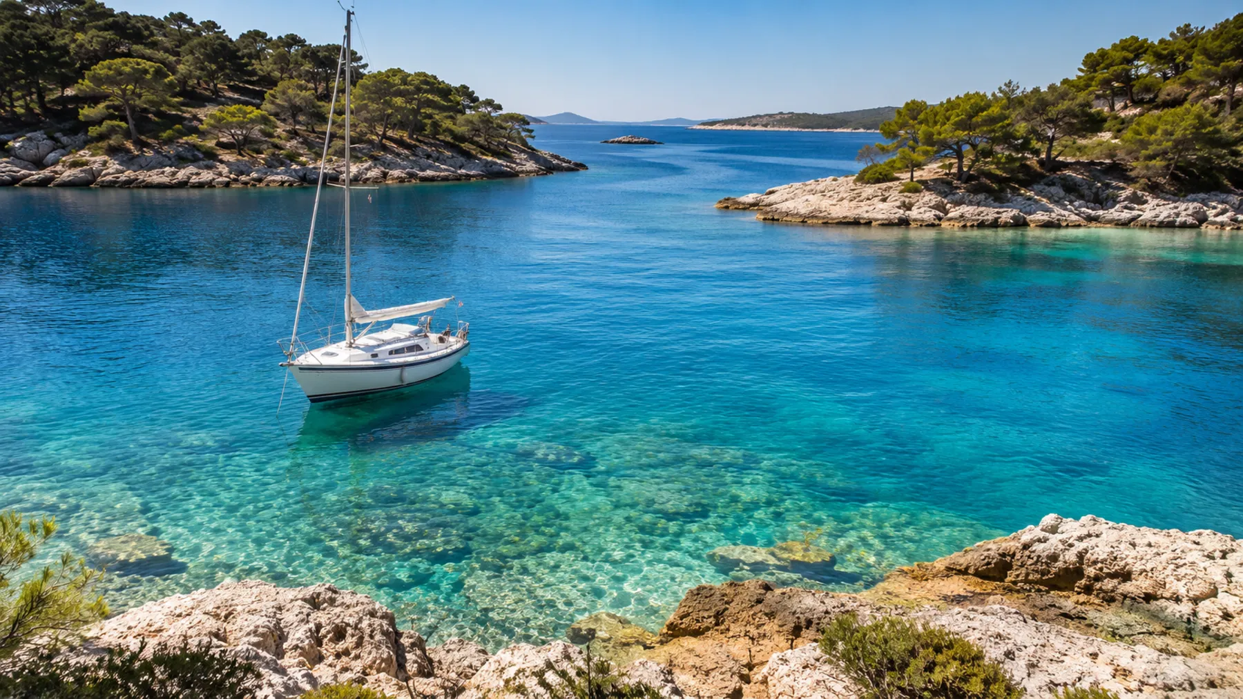 Croazia tra isole e baie: mini gruppo in barca