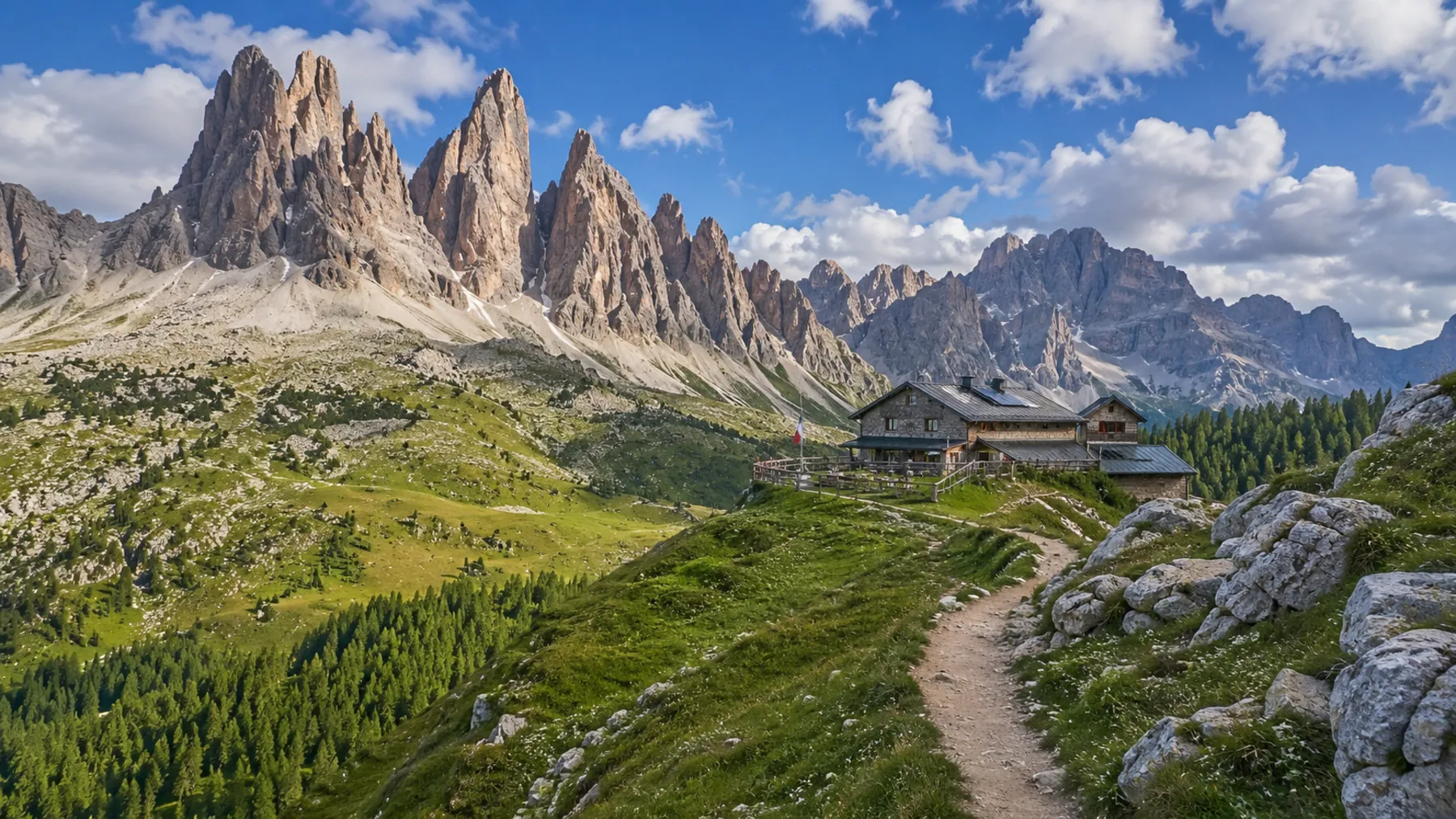 Dolomiti in rifugio: 5 giorni tra sentieri panoramici