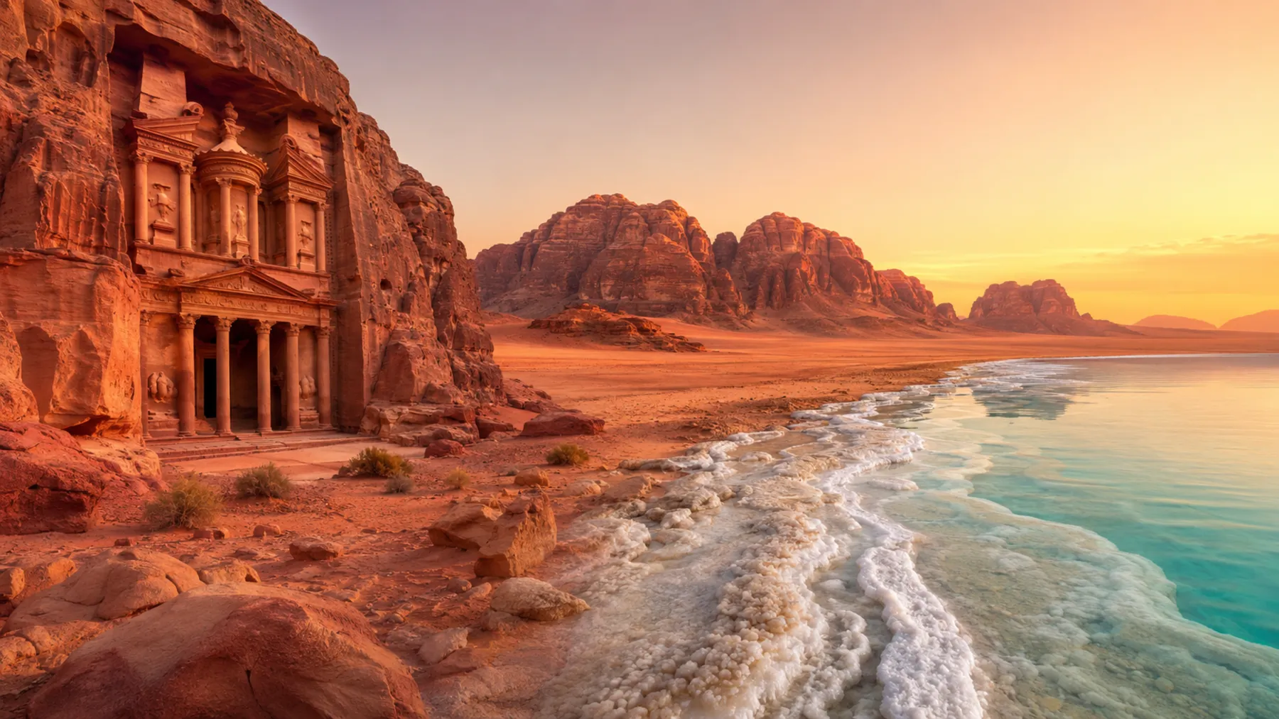 Giordania: Petra, Wadi Rum e Mar Morto