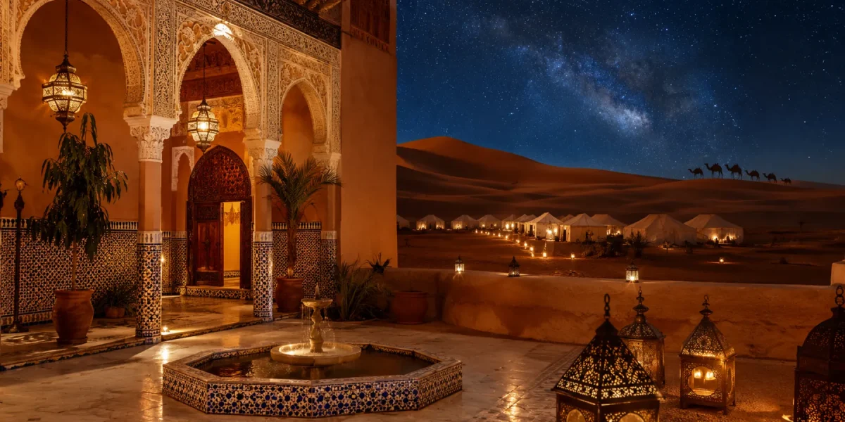 Marocco tra citta imperiali e notte nel deserto