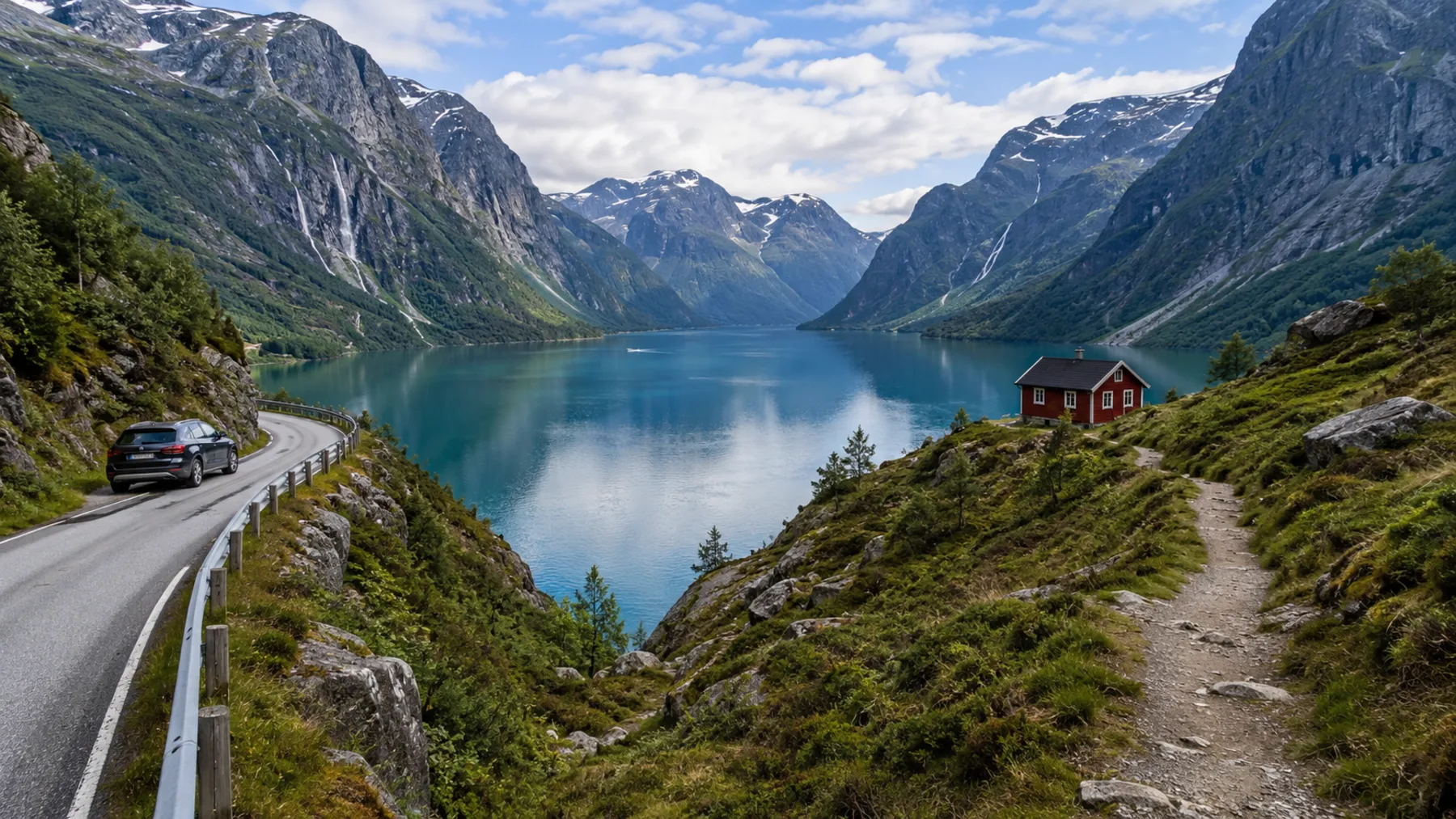Norvegia dei fiordi: auto, trekking e cabine