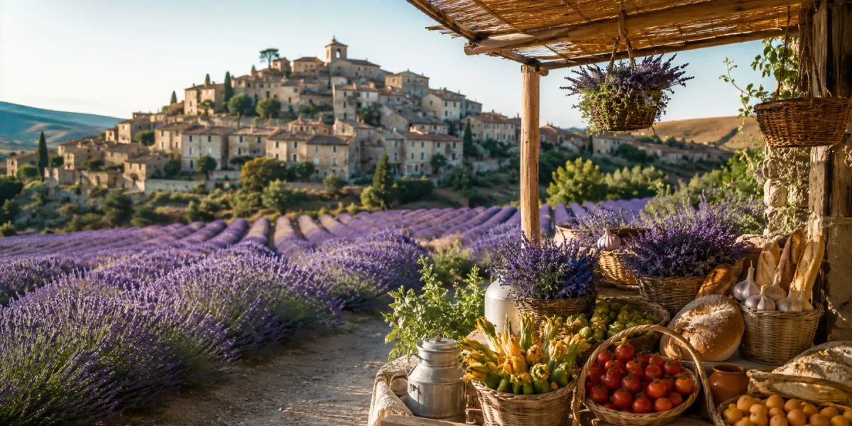 Provenza tra lavanda, borghi e mercati contadini