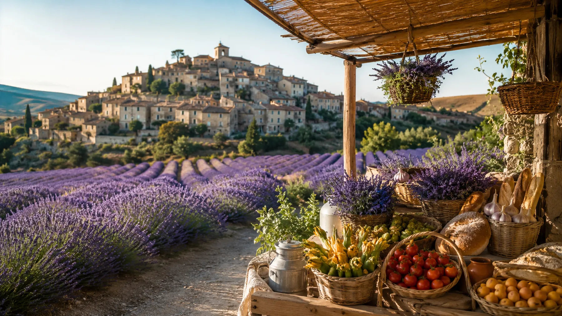 Provenza tra lavanda, borghi e mercati contadini