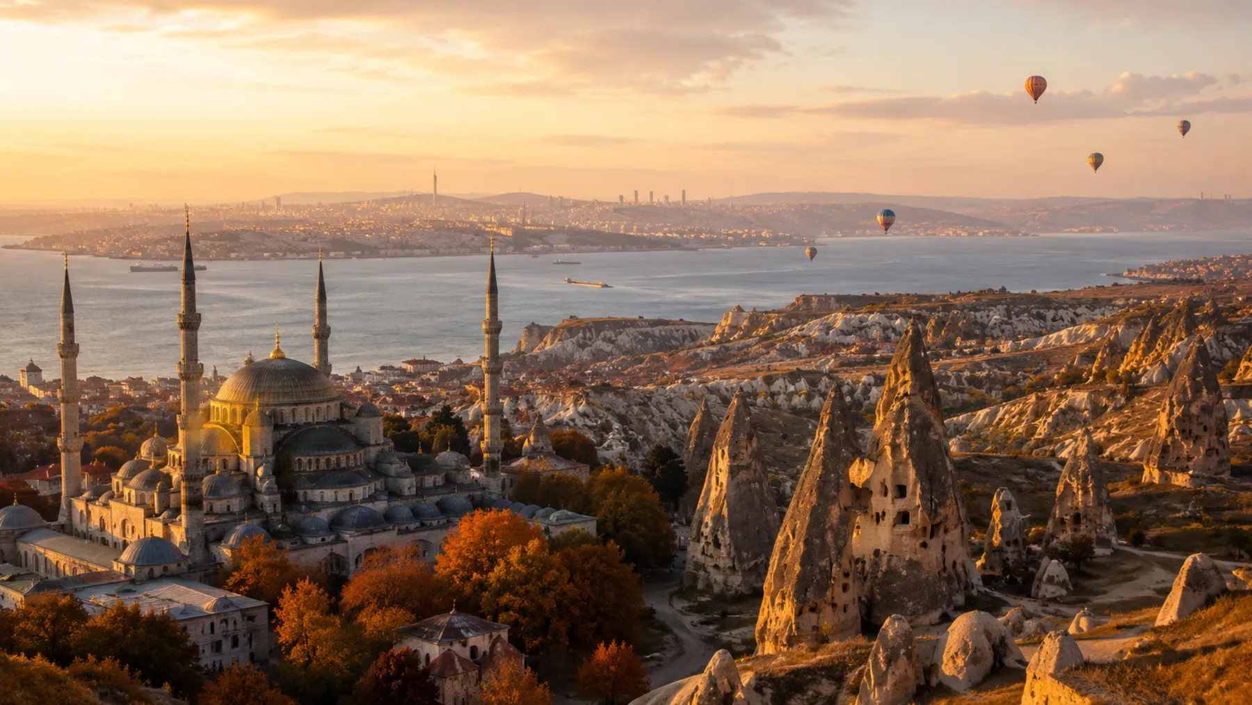 Turchia: Istanbul e Cappadocia in autunno