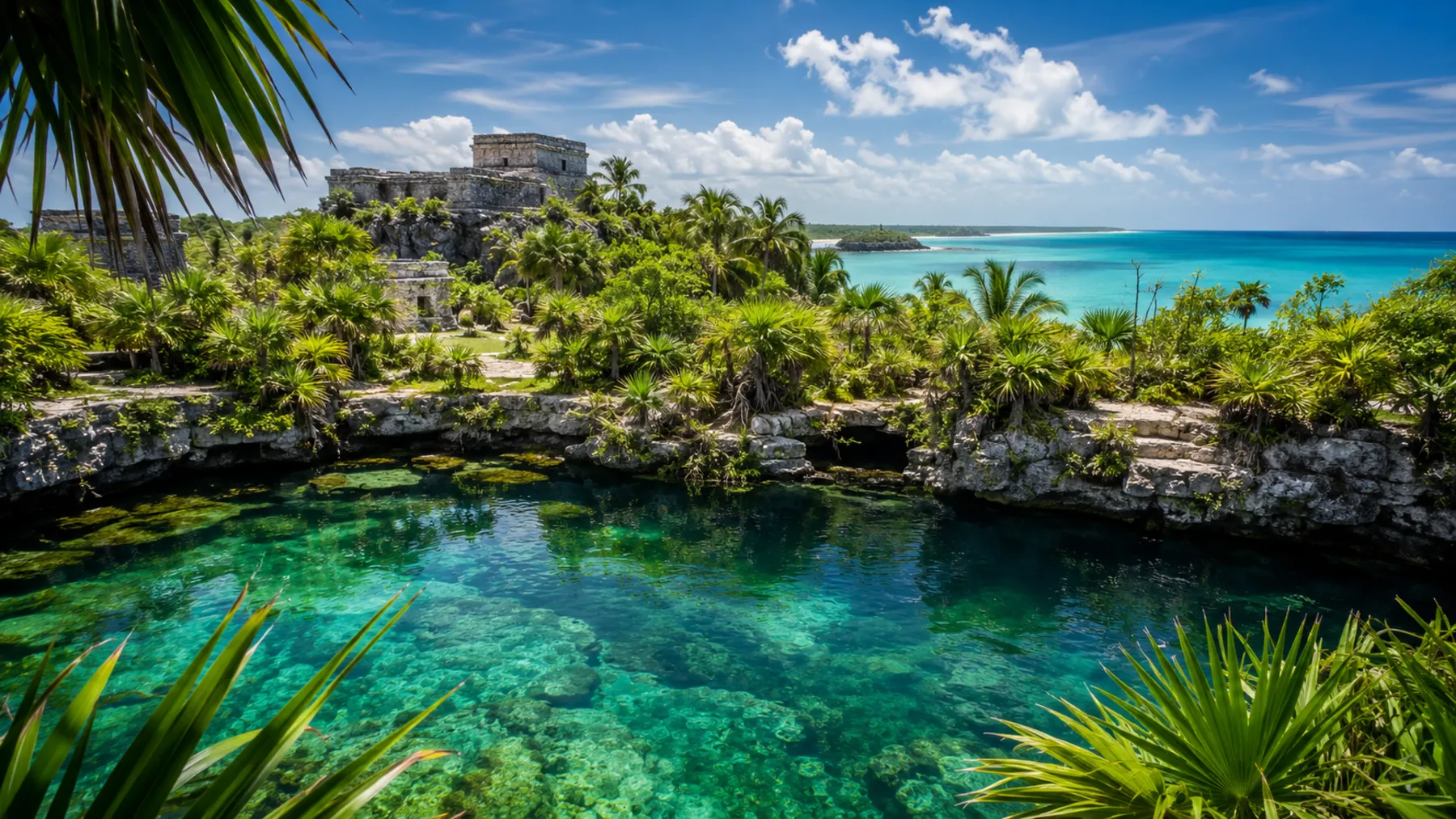Yucatan: cenotes, siti Maya e mare caraibico